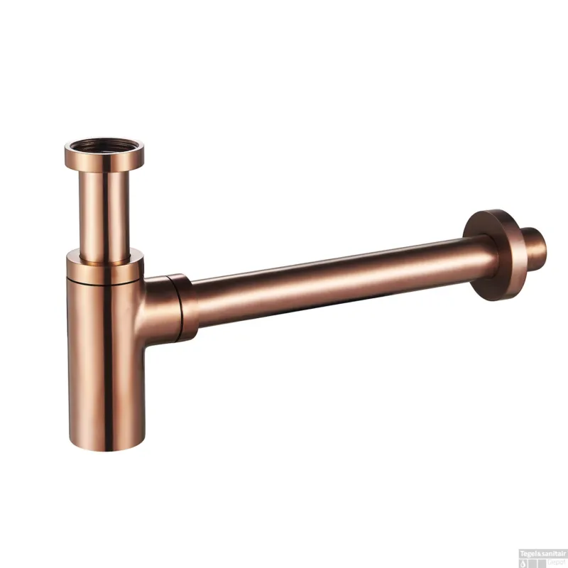Wastafelsifon BWS Maya 5/4" x 32 mm Geborsteld Brons Koper Laatste Kans