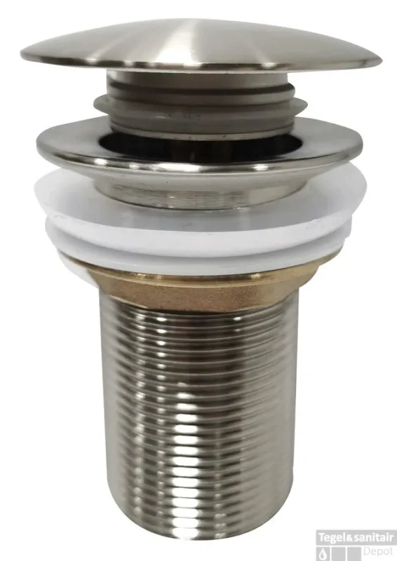 Gereduceerde Prijs Wastafel Waste Sapho Aurum 5/4" Roestvrij Staal Mat