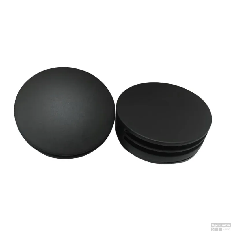 Knop/plug Badoverloop Wiesbaden Inclusief Badvulfunctie Rond Mat Zwart Shop Nu