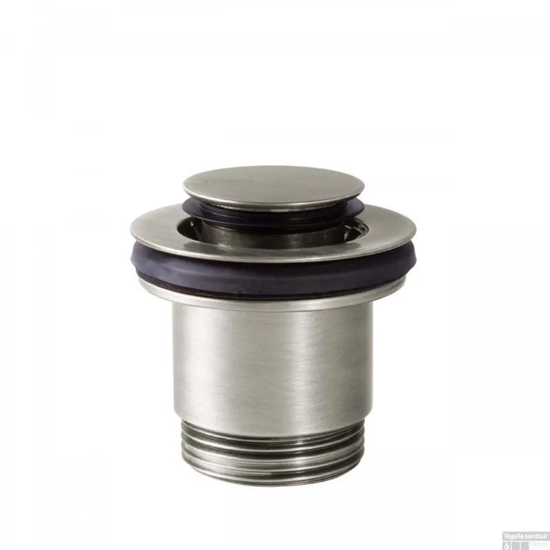 Afvoerplug Tres Complementos Clickwaste Stop 4 cm RVS Koop Vandaag