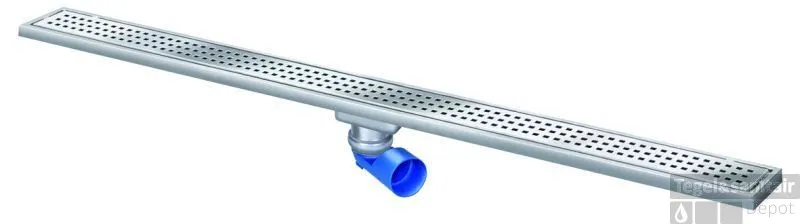 Uitverkoop Berg Van Den Douchegoot 100 Cm. Onder-zij Uitlaat 50 Mm. Rvs