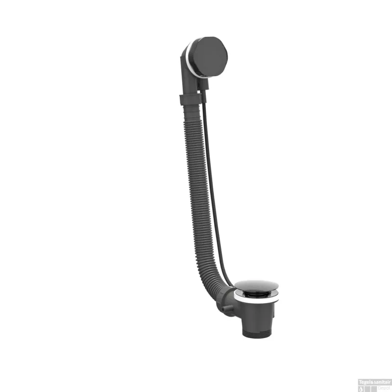 Badoverloopset IVY Zwart Chroom PVD Fabrieksprijs