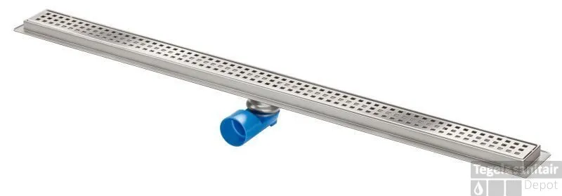 Laatste Kans Berg Van Den Premium Line Douchegoot 110 Cm. Zij Uitlaat Gesloten Design Rvs