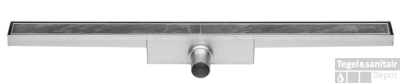 Meest Verkocht Easy Drain Compact 50 Tegel Douchegoot 60 X 6 Cm. Enkel Rvs