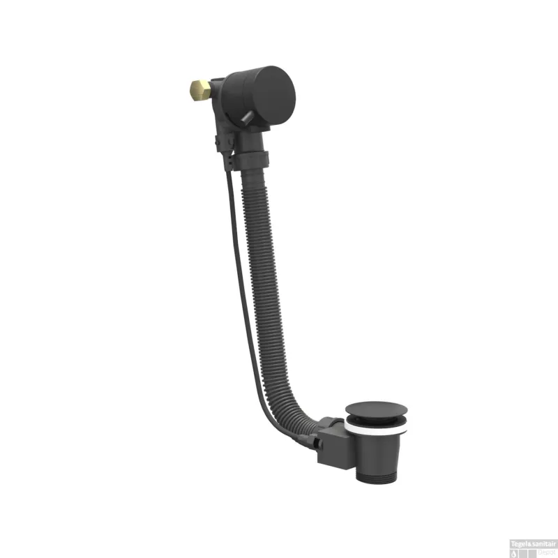 Beste Prijs Badoverloop Vulcombinatie IVY Mat Zwart PED