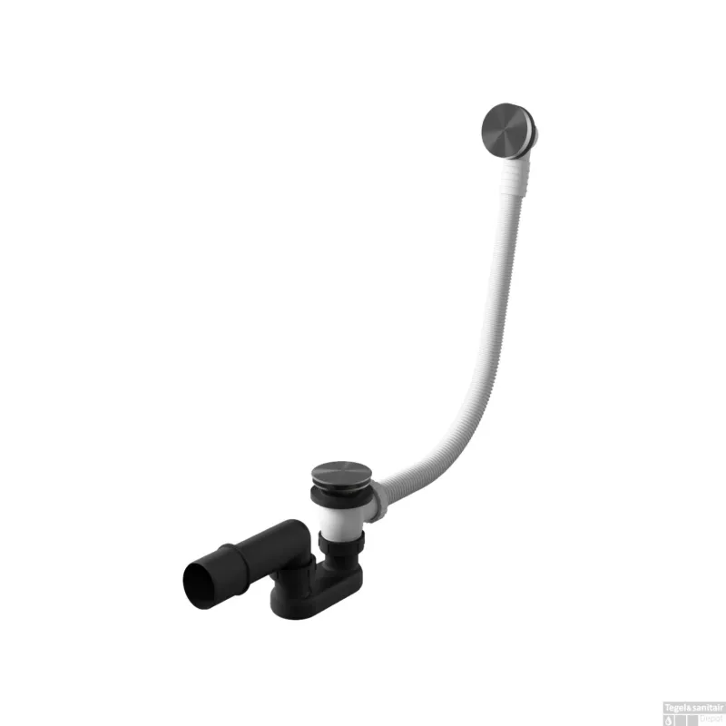 Badoverloop Hotbath Archie Verlengd Geborsteld Gunmetal PVD Laatste Kans