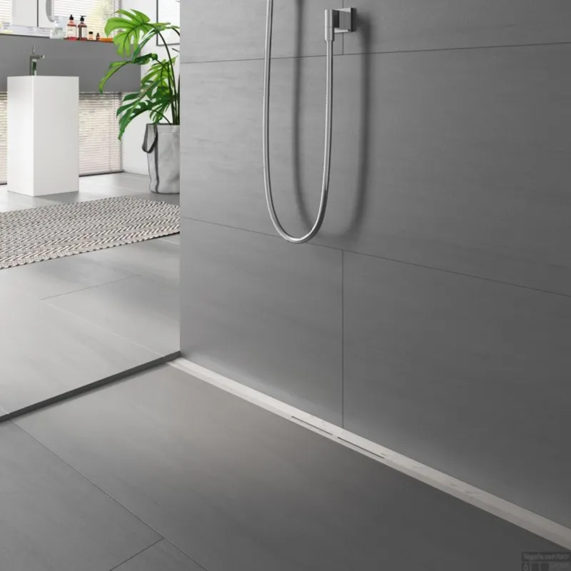 Premium TECEDrainprofile Douchegoot Profielset Geborsteld RVS (ALLE MATEN)