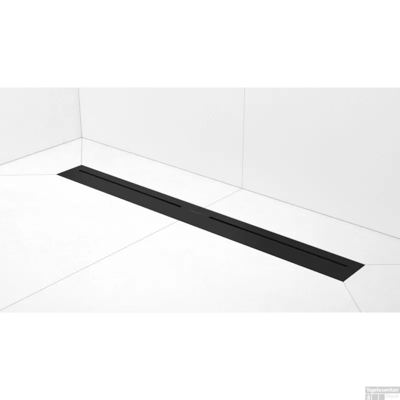 Douchegoot Easydrain PureFlow Dryphon 90 cm Mat Zwart Laatste Versie