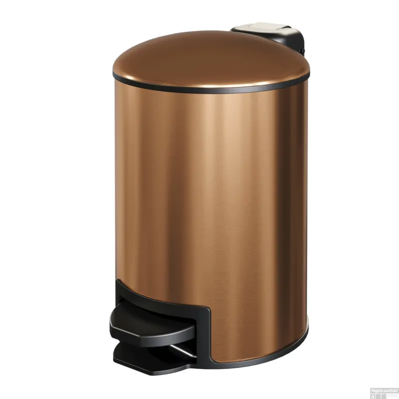 Pedaalemmer Brauer Copper Edition 3L Koper Geborsteld Finale Uitverkoop