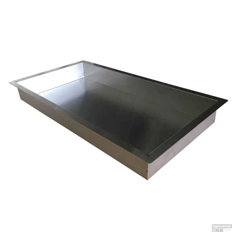 Wiesbaden Inbouwnis Exellence 30x60x7cm RVS Koopje