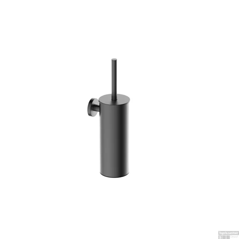 Toiletborstel met Houder Wiesbaden Alonzo Gunmetal Op = Op
