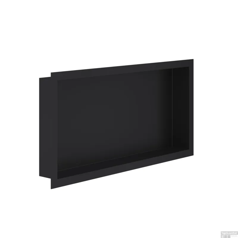 Op = Op Inbouwnis BWS Colorato 30x60x7 cm Mat Zwart