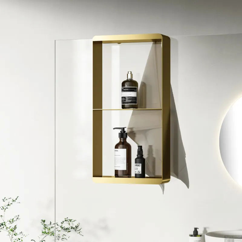 Hangend Doucherek Best Design Soap 50x25x9 cm Mat Goud Snelle Levering