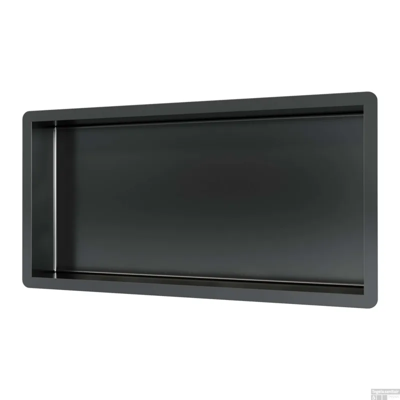 Beperkte Voorraad Inbouwnis Brauer Gunmetal Edition 30x60 cm Geborsteld Gunmetal PVD