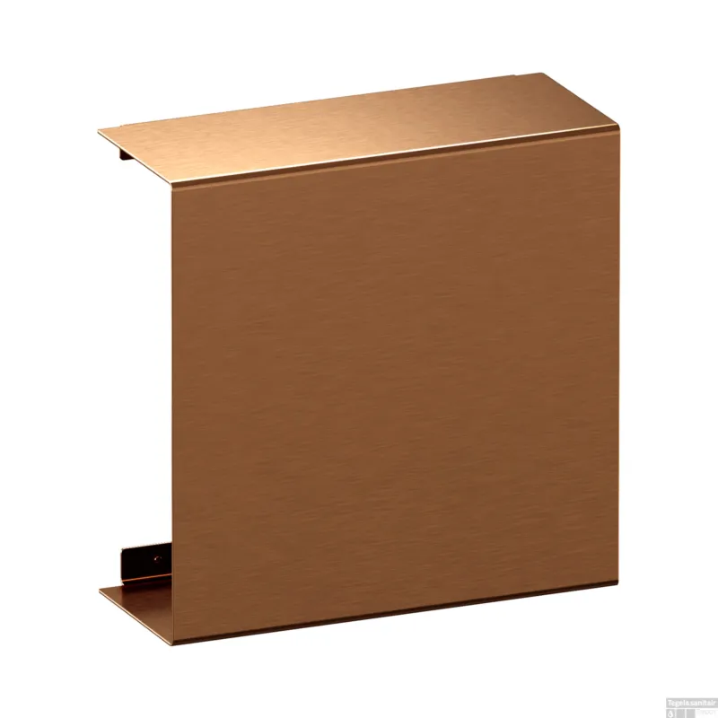 Favoriet Opbouwnis Brauer Copper Edition Met Verborgen Opbergruimte Koper Geborsteld PVD