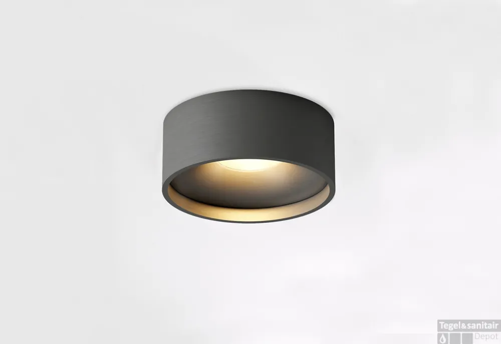Opbouwspot Oran 12x5 cm 2700K Gunmetal Aanbieding