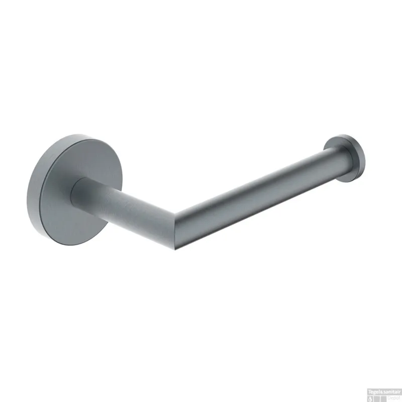 Toiletrolhouder Wiesbaden Alonzo Met Vaste Arm Gunmetal Tijdelijk Beschikbaar