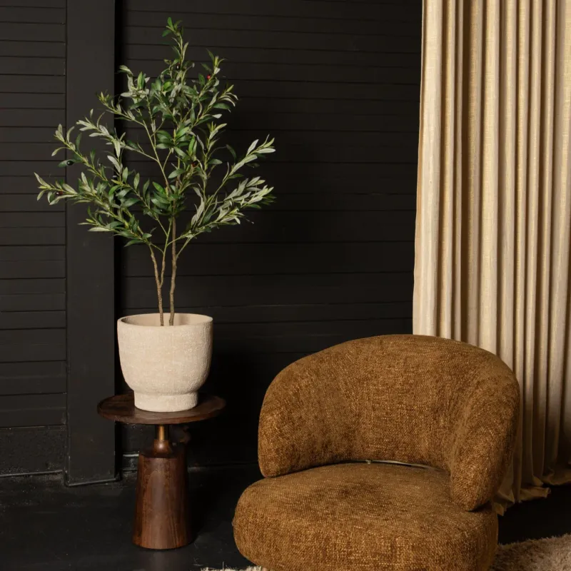 Tree Green Olive Tree In Pot S 92x65x126cm PTMD Gratis Retour