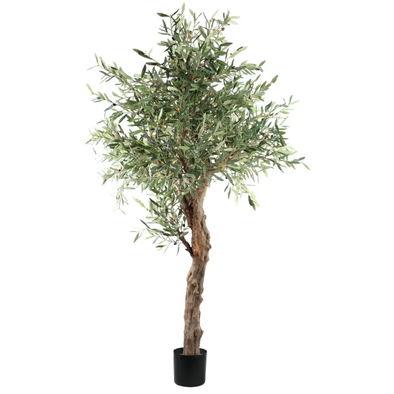 Tree Green Olive Tree In Pot 120x120x210cm PTMD Koopje