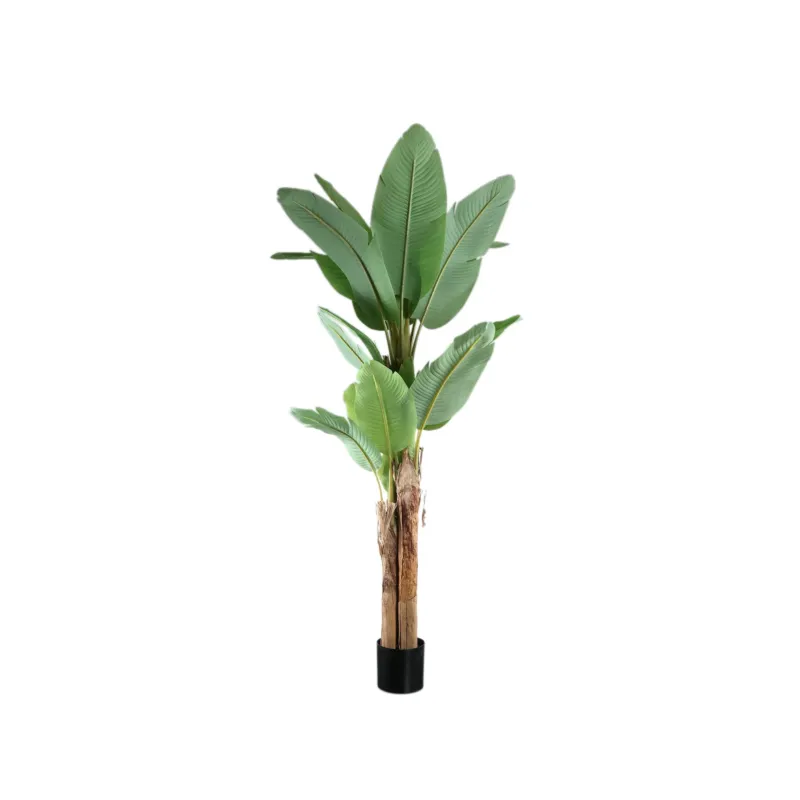 Koop Vandaag Tree Green PE Real Touch Banana Tree M 133x149x208cm PTMD