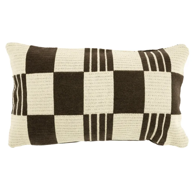 Kussen Twist - Bruin - 35x55 cm Superprijs