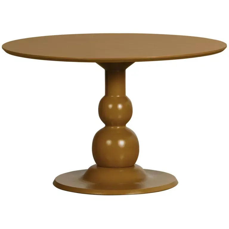 WOOOD Exclusive Blanco eettafel Ø120 honing geel Seizoensaanbieding