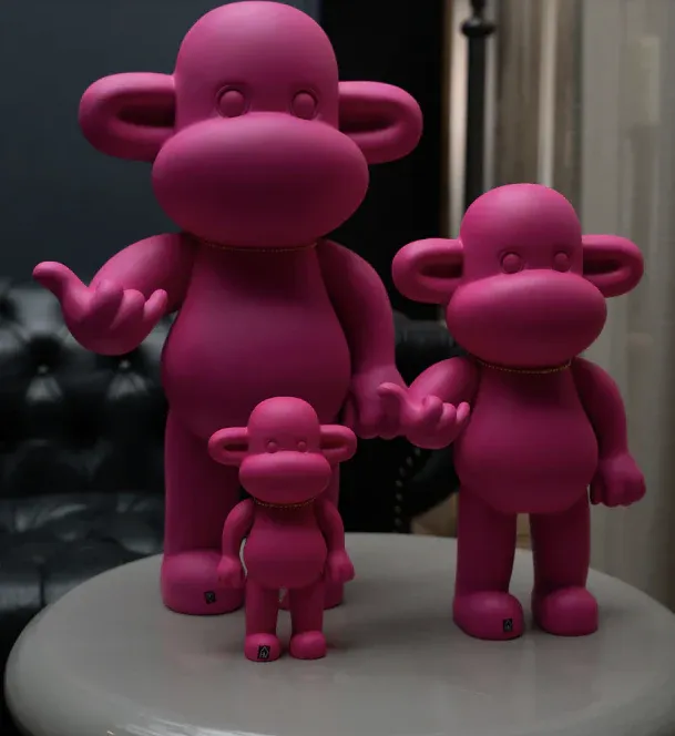 Beperkte Voorraad The Pink Icon – Design Apenbeeldje Hang Loose