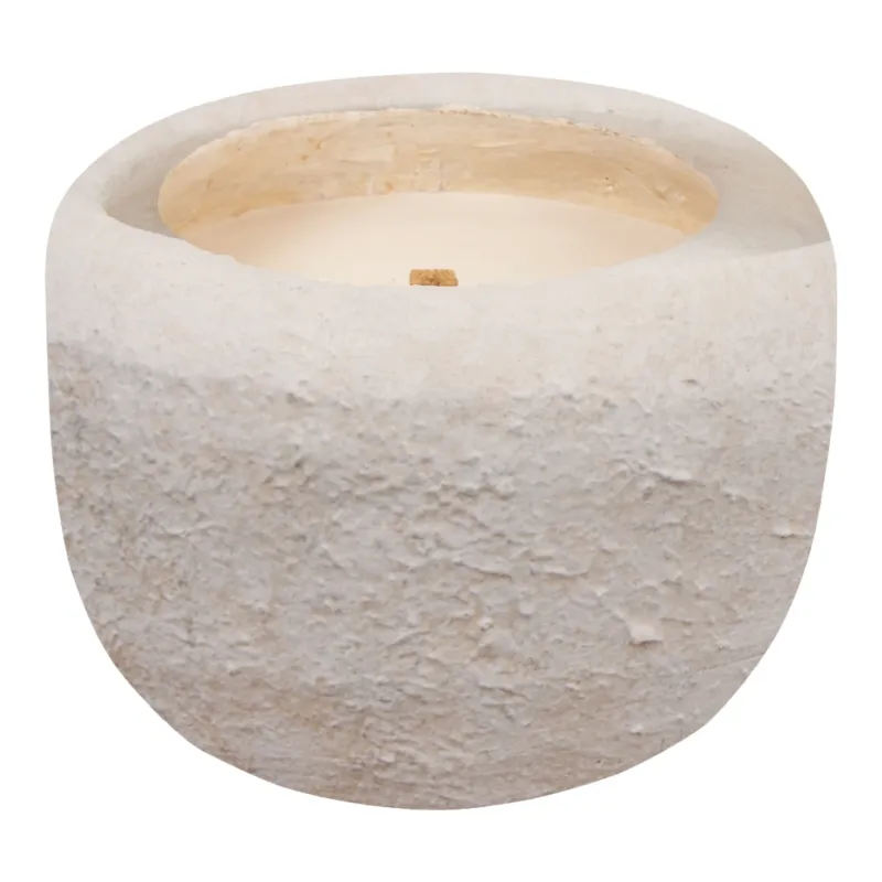 Gabor Cream Cement Outdoor Candle M Weekendaanbieding