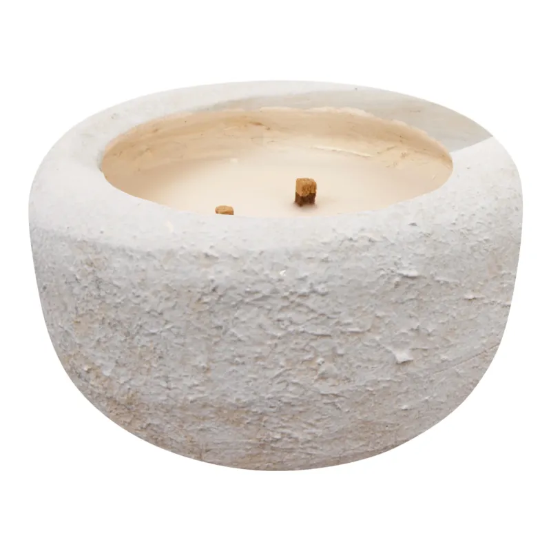 Gabor Cream Cement Outdoor Candle L Direct Beschikbaar
