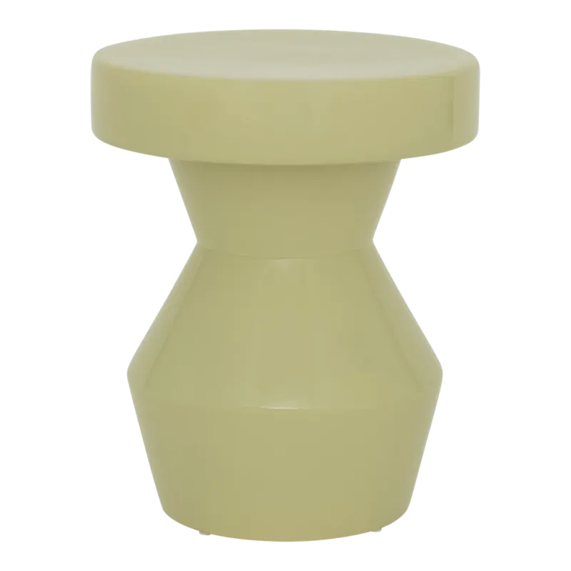 side table Sculptural Pale Green Lage Prijs