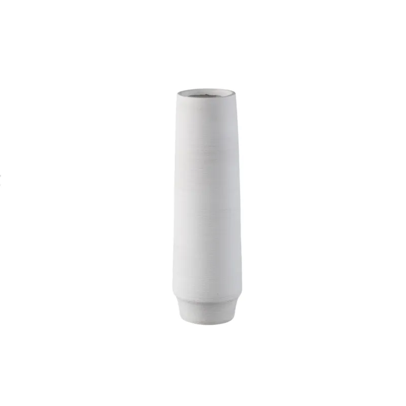 Zonna White Matt Ceramic High Vase S Bestseller