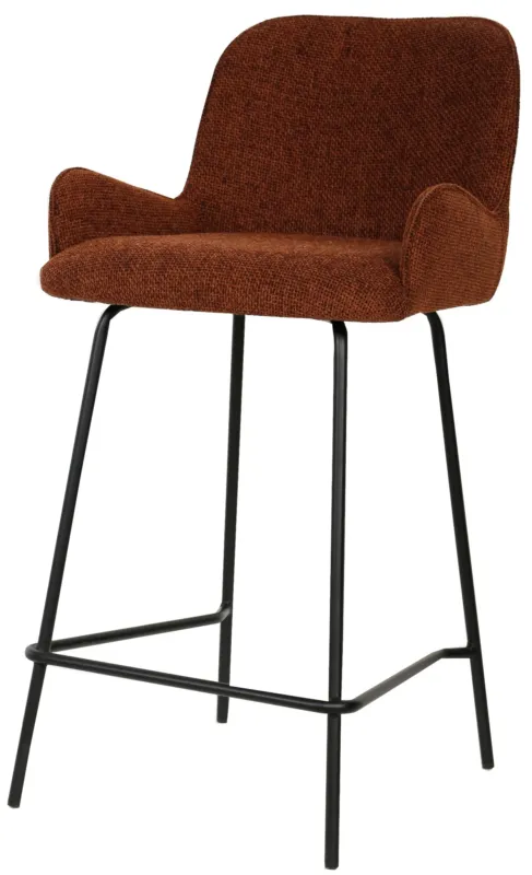 Leander Rust Bar Stool (set of 2) Premium