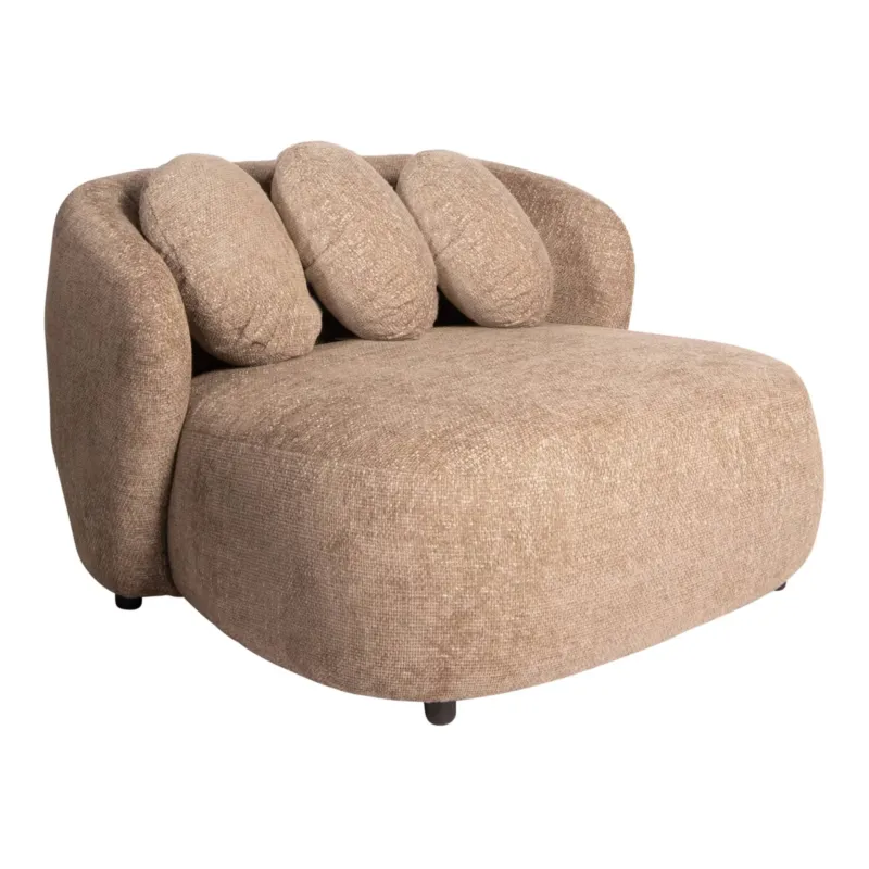 Voordeelprijs Aphrodite Taupe Loveseat Legacy 3 Mink Fabric