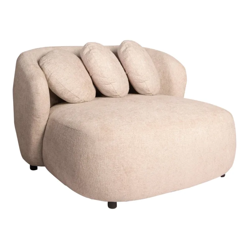Aphrodite Cream Loveseat Legacy 15 Dove Fabric Goedkoop