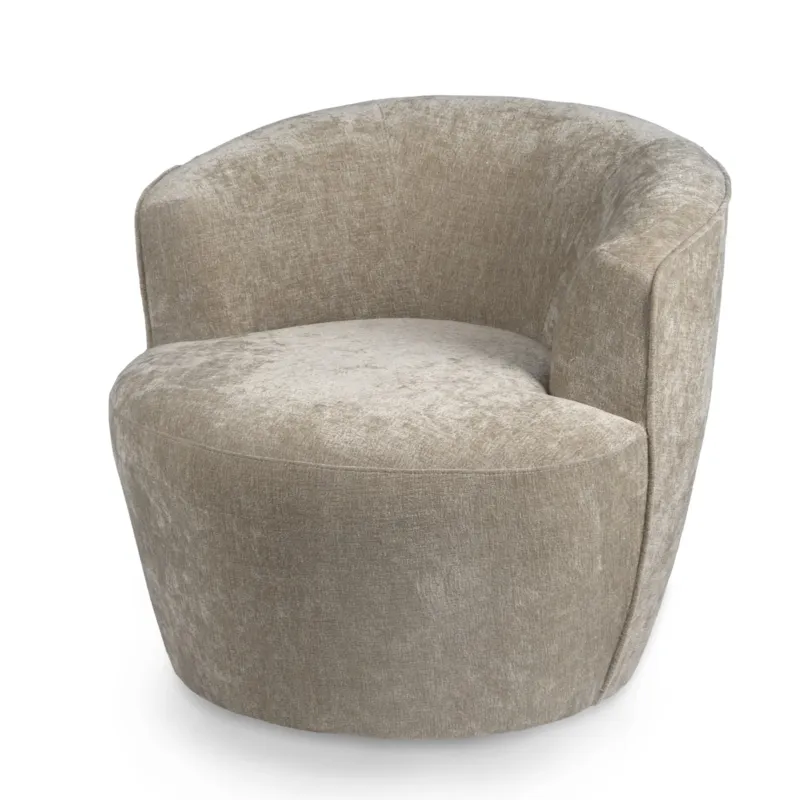 Must-Have Grasa Cream Fiore Fabric Fauteuil