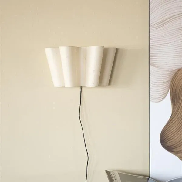 Wandlamp Saturnus | Naturel Papier & ijzer Goedkoop