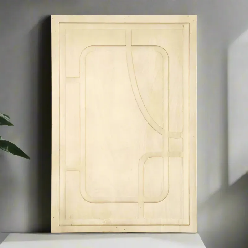 Betaalbaar Wand decoratie Sylvia | Naturel Mangohout