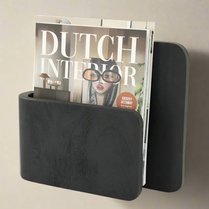 Hete Deal Wand decoratie Isis | Zwart Mangohout