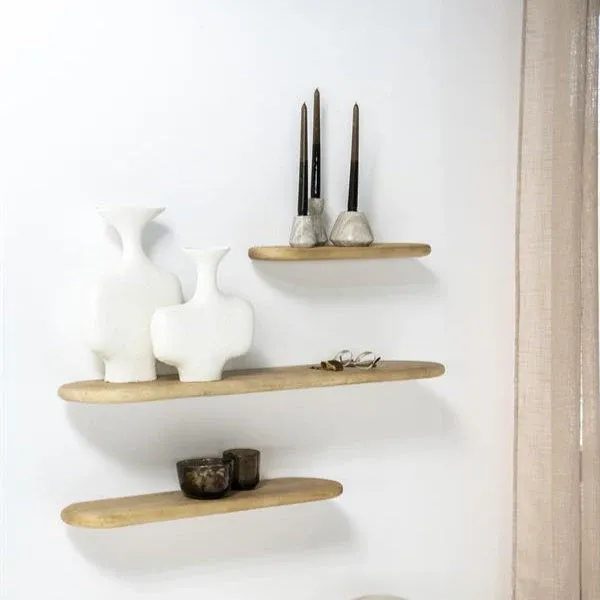 Wand decoratie Kiera | Naturel Hout Betrouwbaar