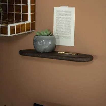 Speciale Aanbieding Wand decoratie Kiera | Bruin Hout