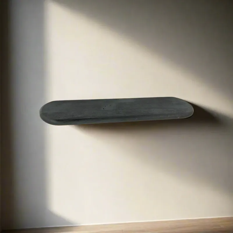 Wand decoratie Kiera | Zwart Hout Betaalbaar