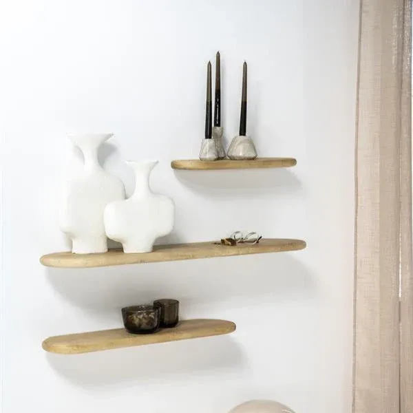 Wand decoratie Kiera | Naturel Hout Gecertificeerd
