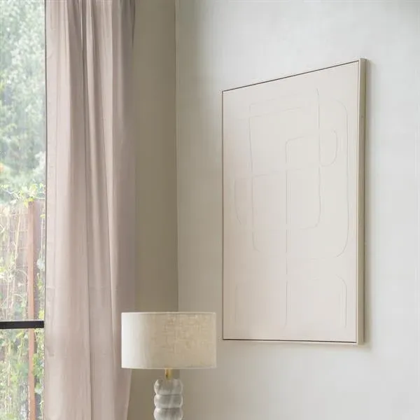 Express Levering Wand decoratie Diana | Taupe Stof