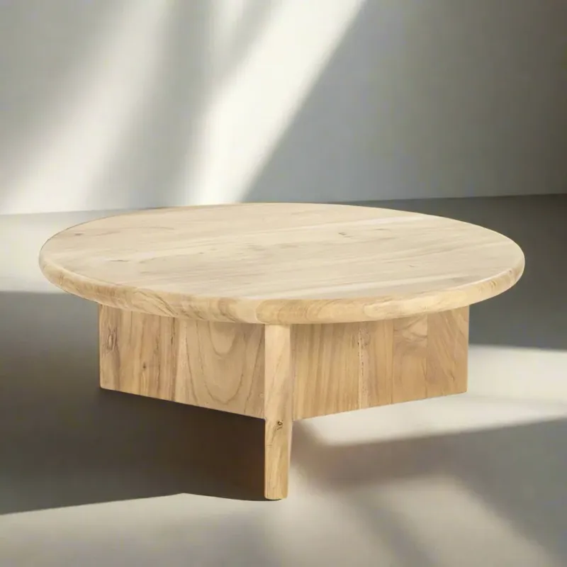 Salontafel Leoti | Naturel Acaciahout Betrouwbaar