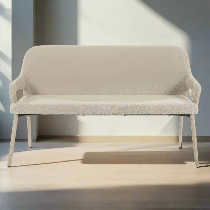 Seizoensaanbieding Eetkamerbank Fika | Taupe Stof