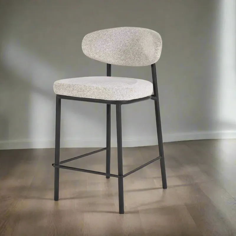 Favoriet Barkruk Jari | Beige Stof