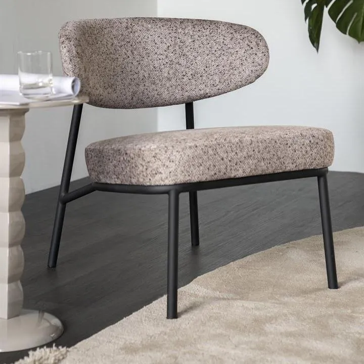 Fauteuil Jari | Taupe Stof Merkproduct