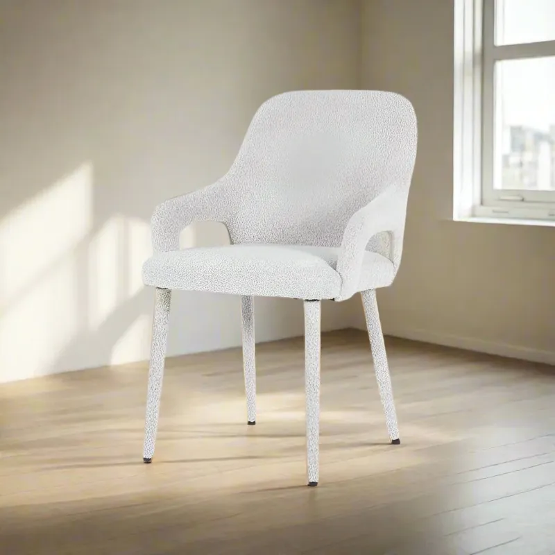 Eetkamerstoel Fika | Beige Stof Direct Verzonden