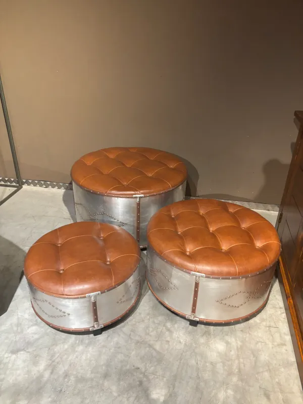 Set van 3 Ottoman/Hockers Koopje