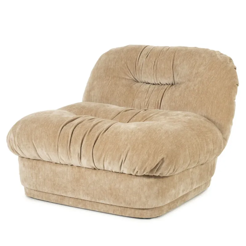 Lounge chair Nook Beige Populair
